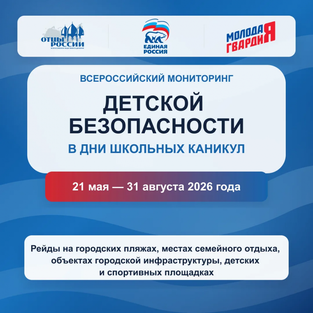 СТАРТОВАЛ ЕЖЕГОДНЫЙ МОНИТОРИНГ «БЕЗОПАСНОСТЬ ДЕТСТВА» СТАРТОВАЛ ЕЖЕГОДНЫЙ МОНИТОРИНГ «БЕЗОПАСНОСТЬ ДЕТСТВА»